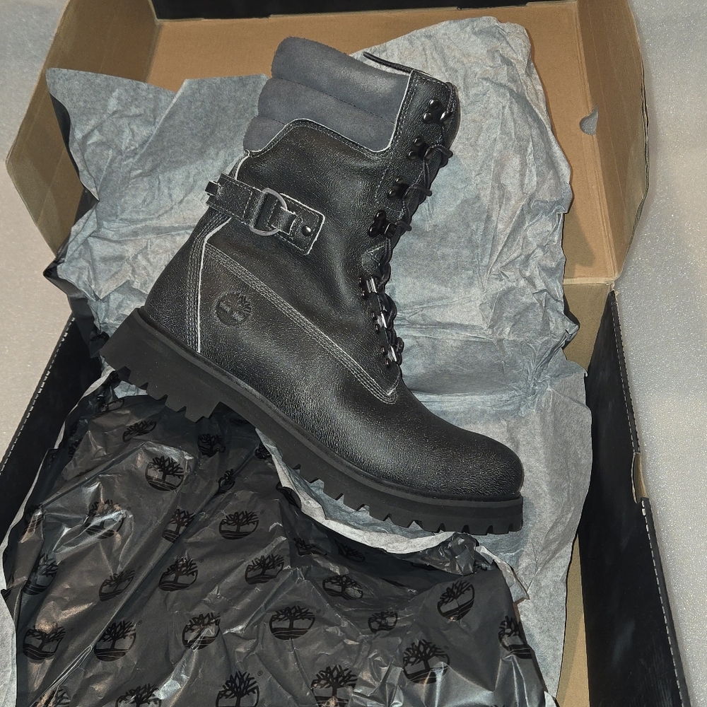 Mens Timberland Premium 40 Below Waterproof Super Boot- Dark Gray/Black